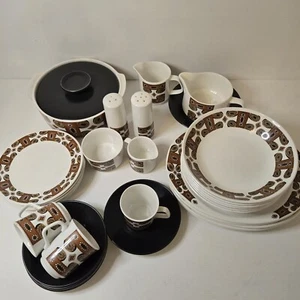 J&G Meakin ‘Maori’ Ironstone – 1960s Vintage Tableware – Mix & Match Individual - Picture 1 of 11