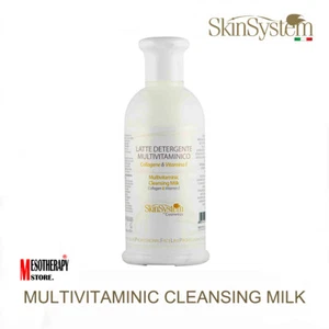 MULTIVITAMINISCHE REINIGUNGSMILCH SKINSYSTEM VITAMIN E KOLLAGEN GESICHTSVORBEREITUNG  - Bild 1 von 6