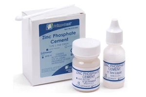 Cemento Dental Permanente Zinc Fosfato Tono Amarillo Claro Cura Auto 32g Polvo - Imagen 1 de 3