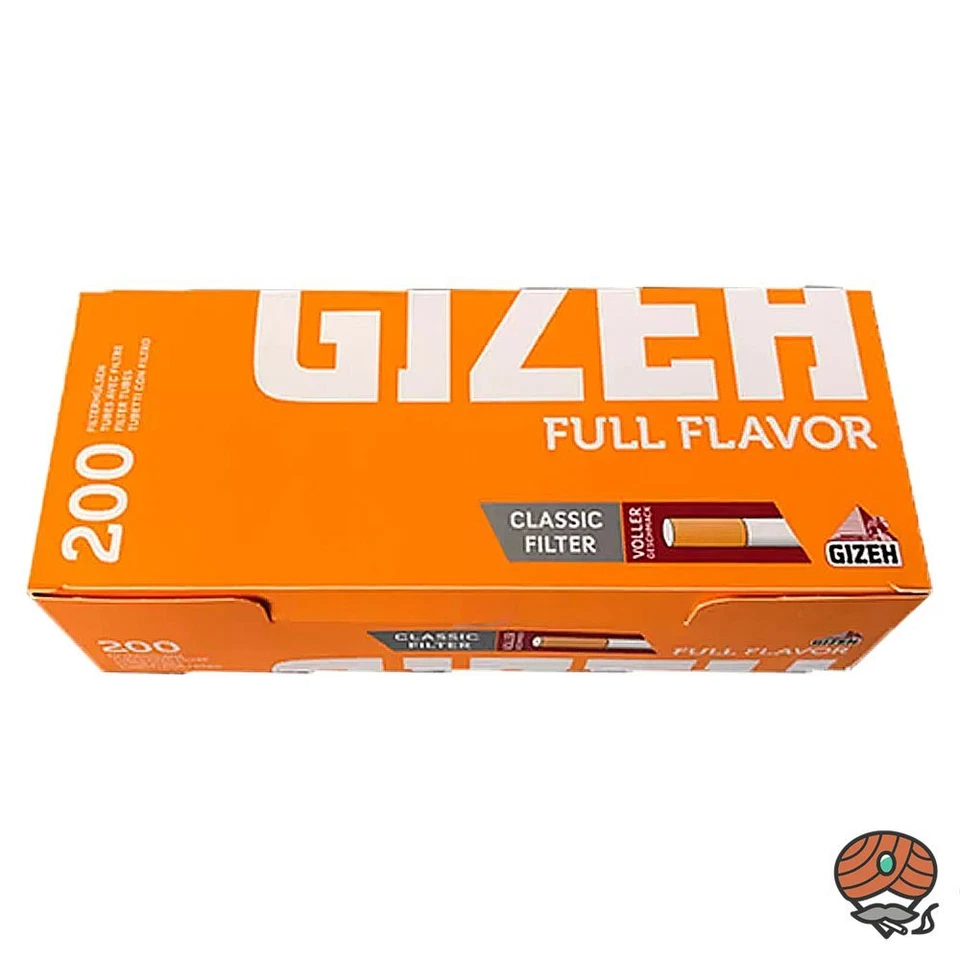 Gizeh Full Flavor King Size Filterhülsen 200 Stück - Bild 1 von 1