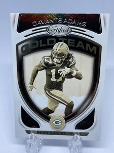 2021 Certified Gold Team Davante Adams - Picture 1 of 2