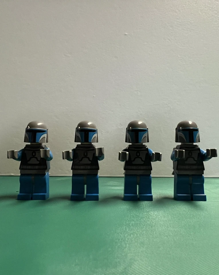 Lego Star Wars Mandalorian Reloj de la Muerte Guerrero Minifiguras (sw0296) Lote de 4 Foto 1 de 4