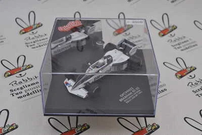 DIE CAST " BRABHAM BT-52 RICCARDO PATRESE BRAZILIAN GP 1983 " QUARTZO 1/43 - Immagine 1 di 3