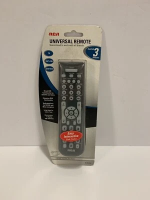 RCA Remote Control RCR3273 - 3 Device Universal Remote -  New In Package - Image 1 of 2