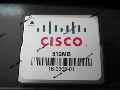 Genuine Cisco 512MB CF Compact Flash Memory Card - Image 1 of 3