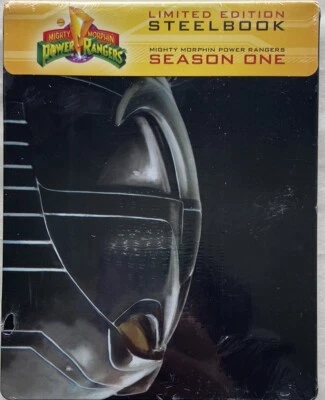 Mighty Morphin Power Rangers Season 1 Steelbook DVD Black Ranger / NEW - SEALED - Image 1 of 2