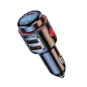Bluetooth 5.0 Wireless Radio Car FM Transmitter PD Dual USB Charger MP3 Player - Picture 1 of 14