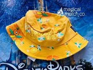 Disney Epcot Flower & Garden Festival Orange Bird Adult Bucket Hat New - Picture 1 of 1
