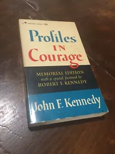 PROFILES IN COURAGE President John F Kennedy 1st Perennial Ed 1964 paperback - Picture 1 of 2