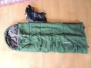 Junior Kinderschlafsack 170 x 65 cm grün von Outwell campen zelten - Bild 1 von 9