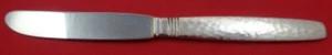 Swedish Modern by Allan Adler Sterling Silver Dinner Knife FH Heavily Hammered - Picture 1 of 2