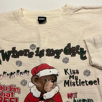 Suéter feo abuela manga larga grande Where’s My Gift Grumpy Bear de colección para mujer Foto 1 de 4