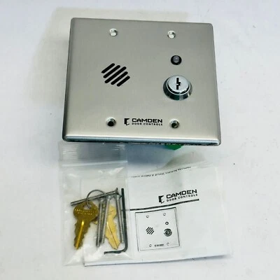 CAMDEN DOOR ALARM W RELAY TIMERS & RESET KEY DG 12-24V AC/DC  CX-DA400 - Image 1 of 4