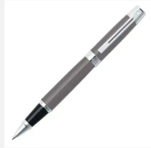 Sheaffer 300 Chromplatte Trim Tintenroller - Metallic Grau in Geschenkbox Mine - Bild 1 von 5