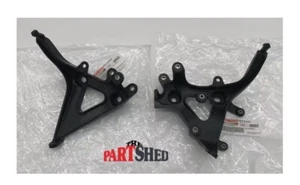 13-25 Yamaha Raptor 700 700R Left Right Headlight Head Light Brackets Bracket - Picture 1 of 10