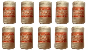 (Preis 0,01€/m) 10 Rollen a 340m Reihgarn Heftgarn Heftfaden Nähgarn 3400m - Bild 1 von 2