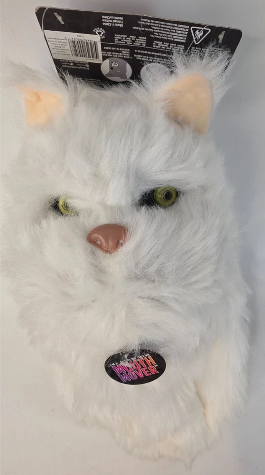 Halloween White Fox Mask Mouth Mover Animal By ELOPE NWT - Image 1 of 4