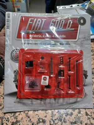 Costruisci FIAT 600 D uscita N 6 Scala 1:8 Hachette Fascicoli - Immagine 1 di 2