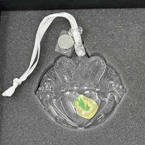 Waterford Crystal 40035455 -- 2019 Claddagh Crystal Christmas Tree Ornament - Picture 1 of 5