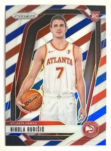 2024-25 Prizm Nikola Đurišić RWB Prizm Refractor Rookie SP RC 229 Red White Blue - Bild 1 von 12