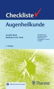 Annelie Burk ~ Checkliste Augenheilkunde 9783132447288 - Bild 1 von 1