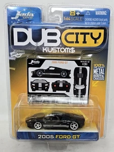 2005 Jada Dub City Kustoms schwarz Ford GT Wave 12 1:64 Diecast #131 Spielzeugauto - Bild 1 von 6