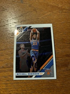 MITCHELL ROBINSON NBA DONRUSS OPTIC AUTO SIGNED AUTOGRAPHED NEW YORK KNICKS NYK! - Picture 1 of 3