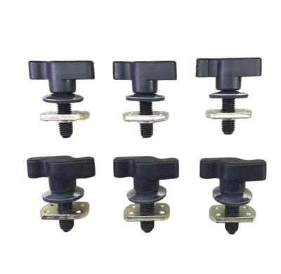 18 piezas. Juego de sujetadores de tornillo de pulgar de techo rígido para todos los Jeep Wrangler de 1997 a 2006 Foto 1 de 4