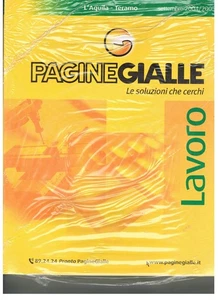 PAGINE GIALLE LAVORO - L'AQUILA TERAMO - SETTEMBRE 2004/2005 - SIGILLATO - Picture 1 of 1