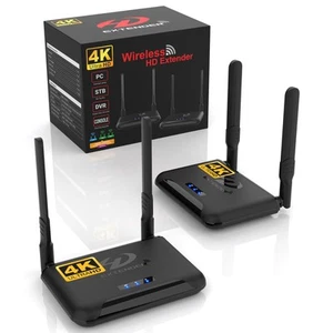 Wireless HDMI Transmitter and Receiver 4K, 820Ft/250m Wireless HDMI Extender ... - Picture 1 of 7