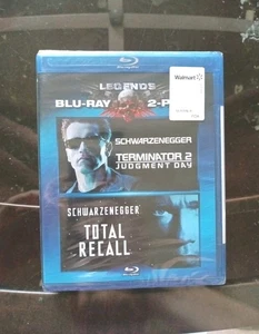 Terminator 2: Judgement Day / Total Recall Legends 2-Pack (Blu-ray) Brand NEW - Picture 1 of 3