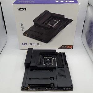 NZXT N7 B650E AMD B650 AM5 ATX Gaming Motherboard DDR5 -NOT WORKING- - Bild 1 von 8