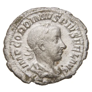 IMPERIO ROMANO - 241 AR Denario - Gordiano III - Diana con Antorcha Iluminada - Imagen 1 de 2