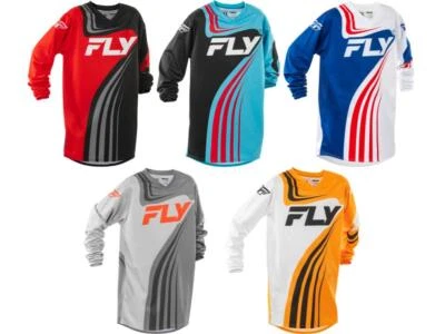 Camiseta Fly Racing Juvenil F-16 Niños MX/ATV/MTB Offroad Dirt Bike Montar Camisa 2025 Foto 1 de 3