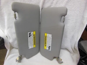 2012-2015 Honda Civic Sun Visors both driver and passenger side color is gray - Picture 1 of 4