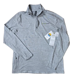 VUORI Herren EASE PERFORMANCE 1/2 ZIP TOP Light Heather Grey Lg Neu mit Etikett (bestickt) - Bild 1 von 17