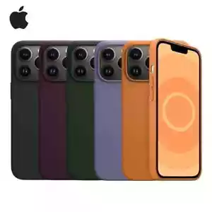 Kompatibel mit iPhone 13 Serie - Leder Case mit MagSafe - Wireless Charging - Bild 1 von 17