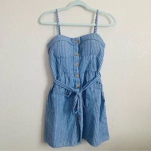 hermoso vestido a rayas - Imagen 1 de 14
