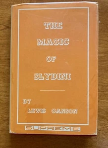 The Magic of Slydini by L. Ganson Published–Supreme Magic SLYDINI SIGNED! - Picture 1 of 4