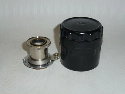 Leica Leitz Elmar 50mm F3.5 Screw Mount M39 Early Nikel Lens - Image 1 of 4