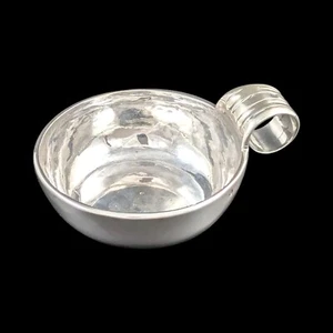 Antique French Silver Tastevin, 18th Century Form, Later Minerva 950 Mark, Museu - Picture 1 of 13