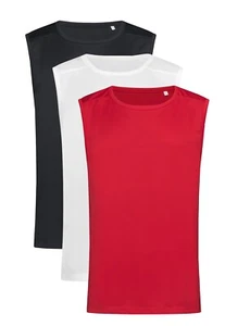 Chaleco Deportivo De Poliéster Activo Y Seco Sin Mangas Camiseta - Imagen 1 de 4