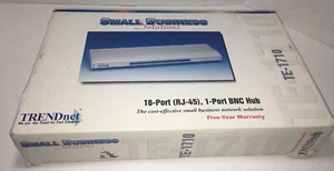 Trendnet Small Business Solutions TE1710 16-Port 10Mbps Ethernet Switch 2G - Picture 1 of 4