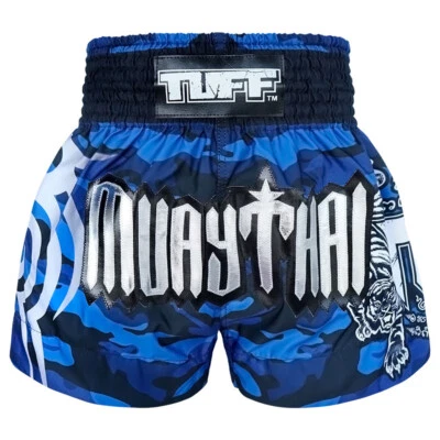 TUFF Muay Thai Shorts Boxing Shorts MMA Trunks Kickboxing Training Gym Shorts M8 - Image 1 of 2