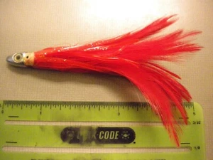 AKU LURES #14 (SKIPJACK TUNA TROLLING FEATHERS) - Picture 1 of 1