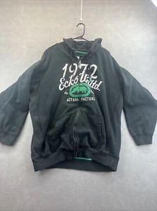 Ecko Unltd Hoodie Mens 3XL Full Zip Sweatshirt Jacket Logo Y2K Hip Hop Vintage - Picture 1 of 10