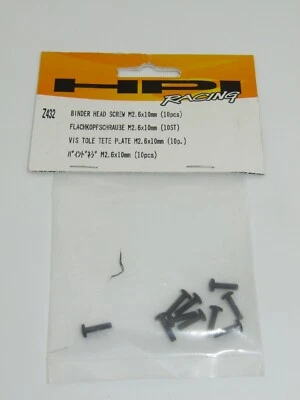 HPI Racing Binder Head Screw M2.6x10mm (10pcs) - Z432 - Image 1 of 3