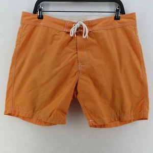 Country Road Board Shorts Mens Adult Size Large Orange Drawstring Walk Casual - Picture 1 of 11