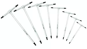 Kit 8 chiavi a T fisse con impronta torx - USAG 280 TTX/SE8 - Imagen 1 de 3
