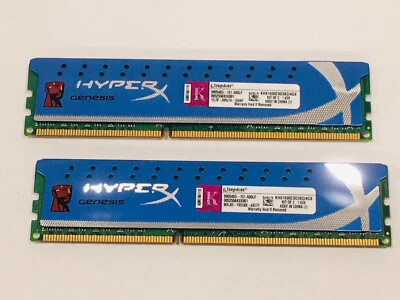 Kingston HyperX 4GB (2x2GB) DDR3-1600MHz PC3-12800 DIMM KHX1600C9D3K2/4GX memory - Image 1 of 4